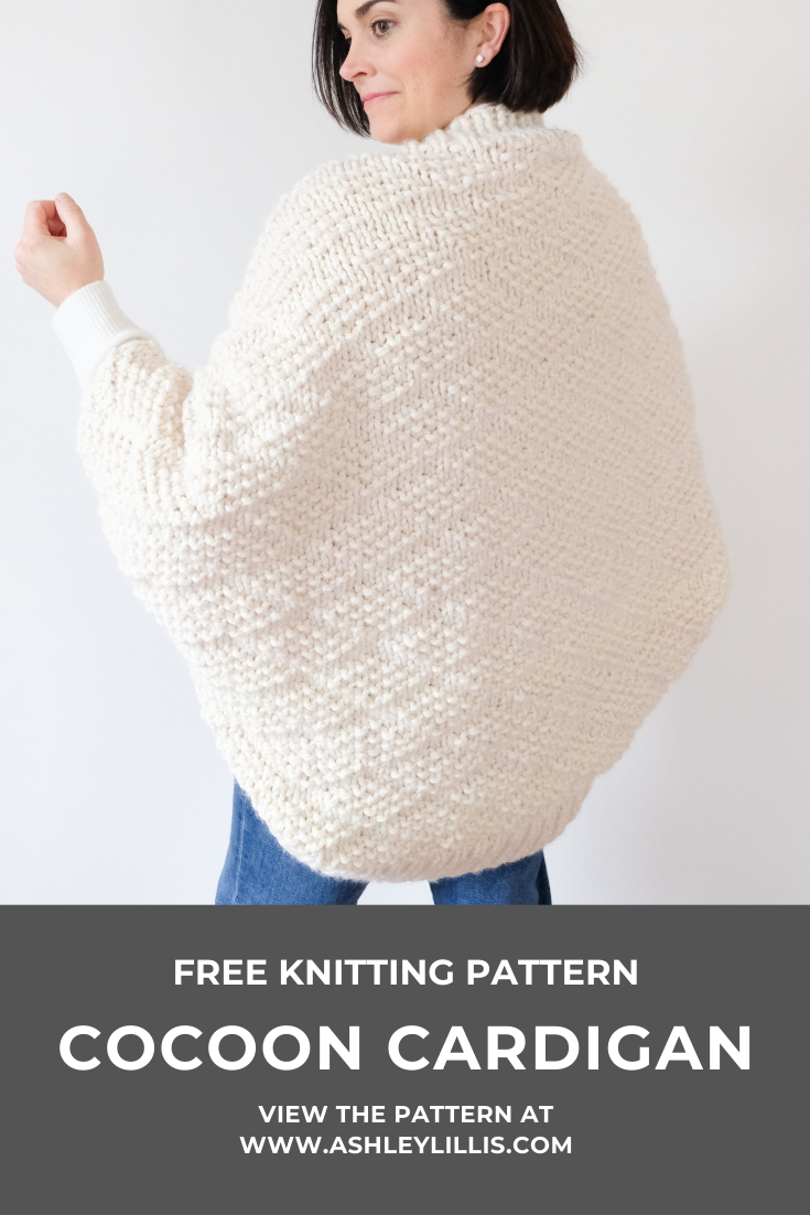 Cocoon cardigan deals knitting pattern